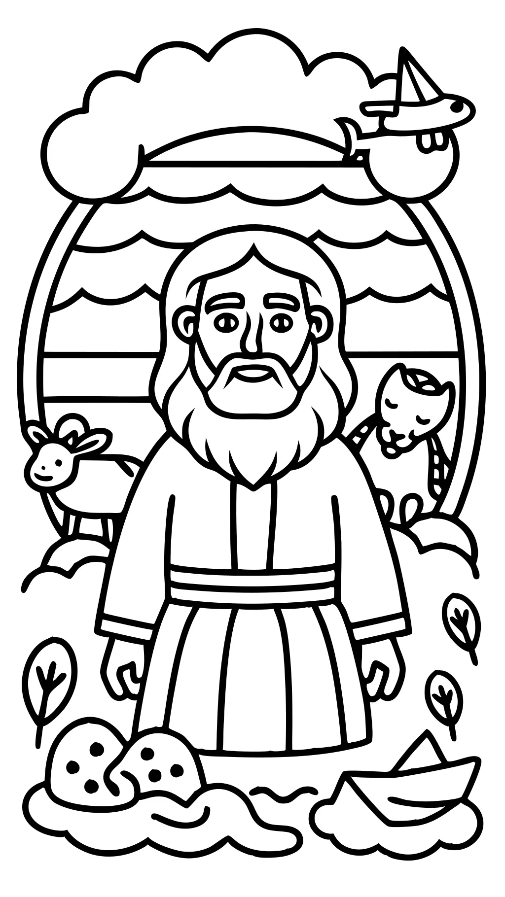 bible story coloring pages